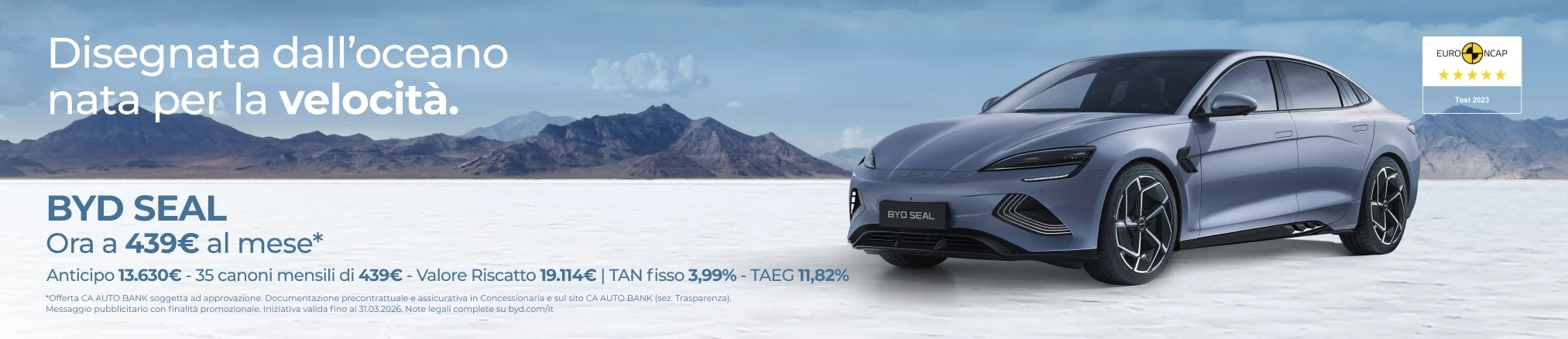 Offerte e promozioni 完美真人 SEAL con Leasing Privati