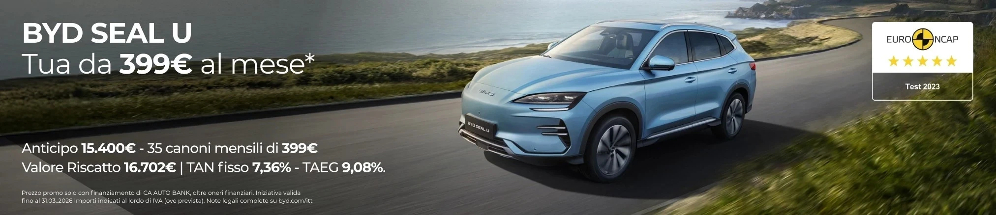 Offerte e promozioni 完美真人 SEAL U con Leasing Privati