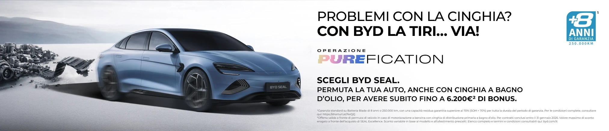 Offerte Operazione PUREFICATION 完美真人 Seal: Fino a 6.200€ di bonus*